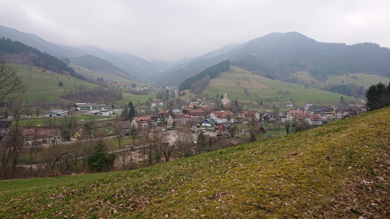 Pension Schlossbergblick Simonswald Exteriör bild